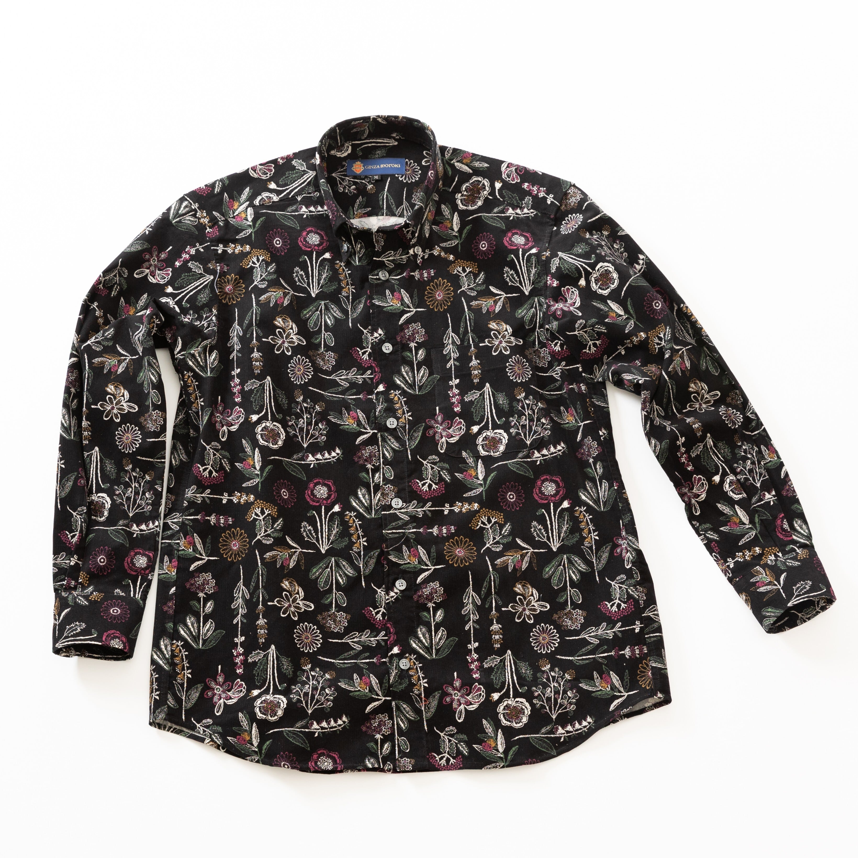 コーデュロイ カジュアルシャツ