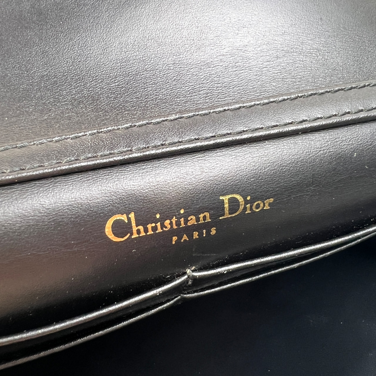 【最終処分SALE】DiorクリスチャンディオールJADIOR レザー ショルダーバッグ ブラック A-10499