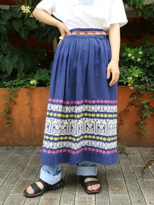 guatemala embroidery skirt【6189】