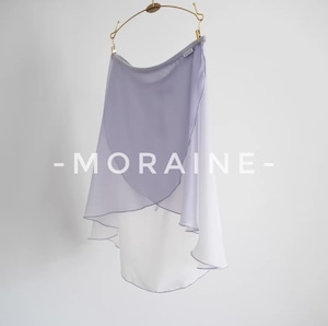 MORAINE　グラデーション  バレエスカート（purple）