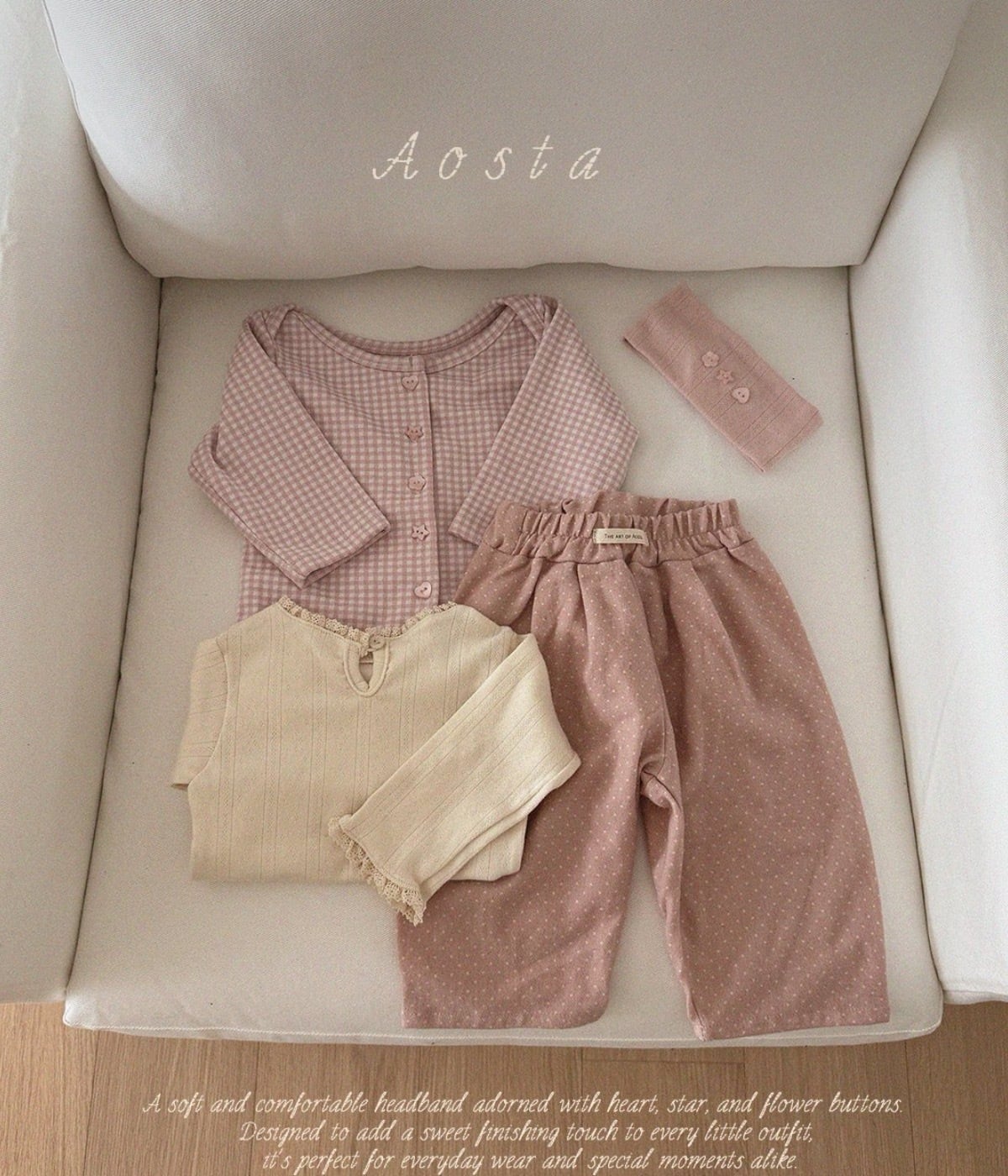 送料無料【予約】/ カメリアTシャツ / aosta