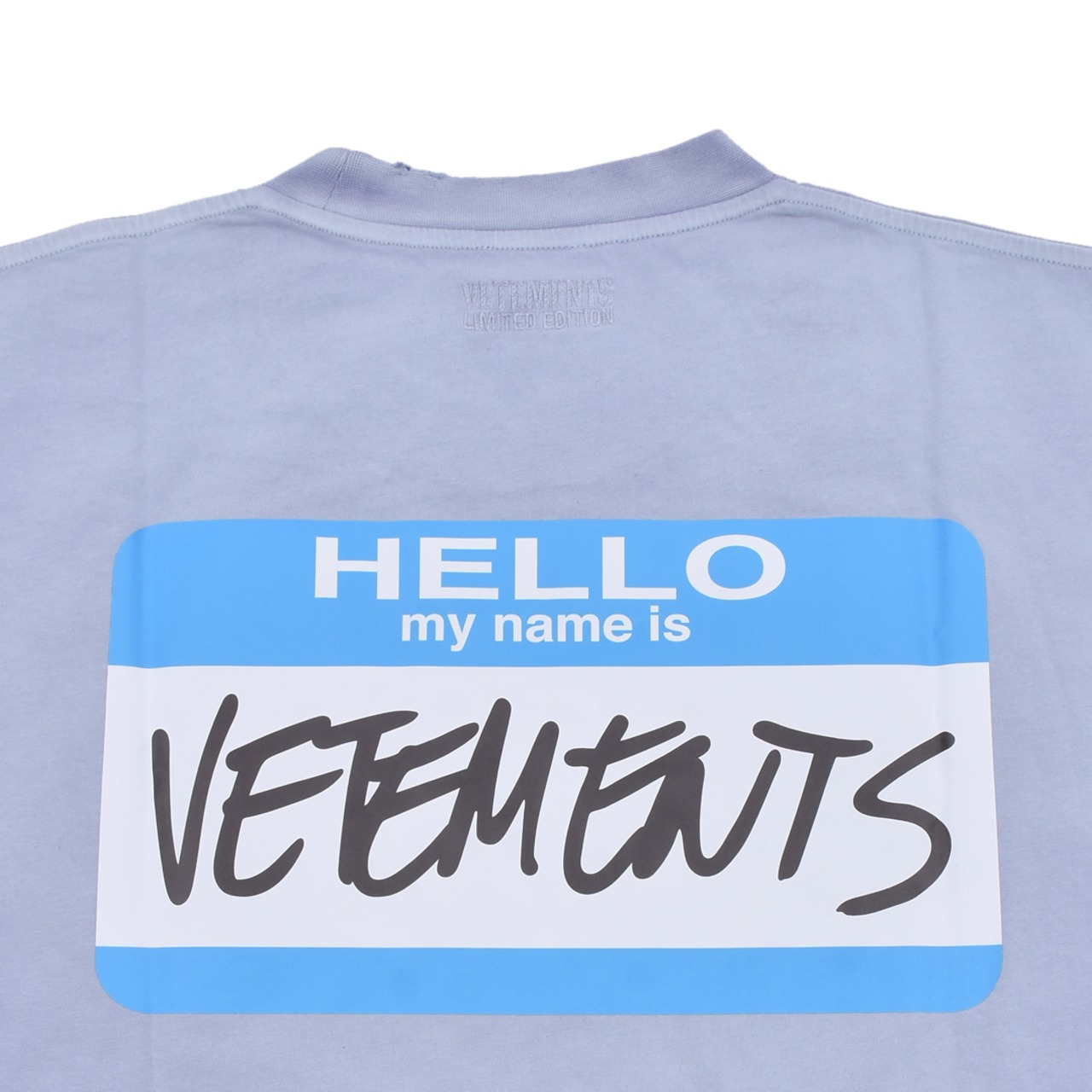 【VETEMENTS】MY NAME IS VETEMENTS FADED T-SHIRT - 6