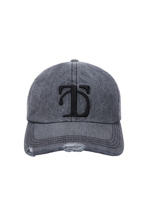 [TREEMINGBIRD] Logo Washed Denim Cap [ Gray ] 正規品 韓国 ブランド 韓国通販 韓国代行 韓国ファッション 日本 店舗 トリミングバード