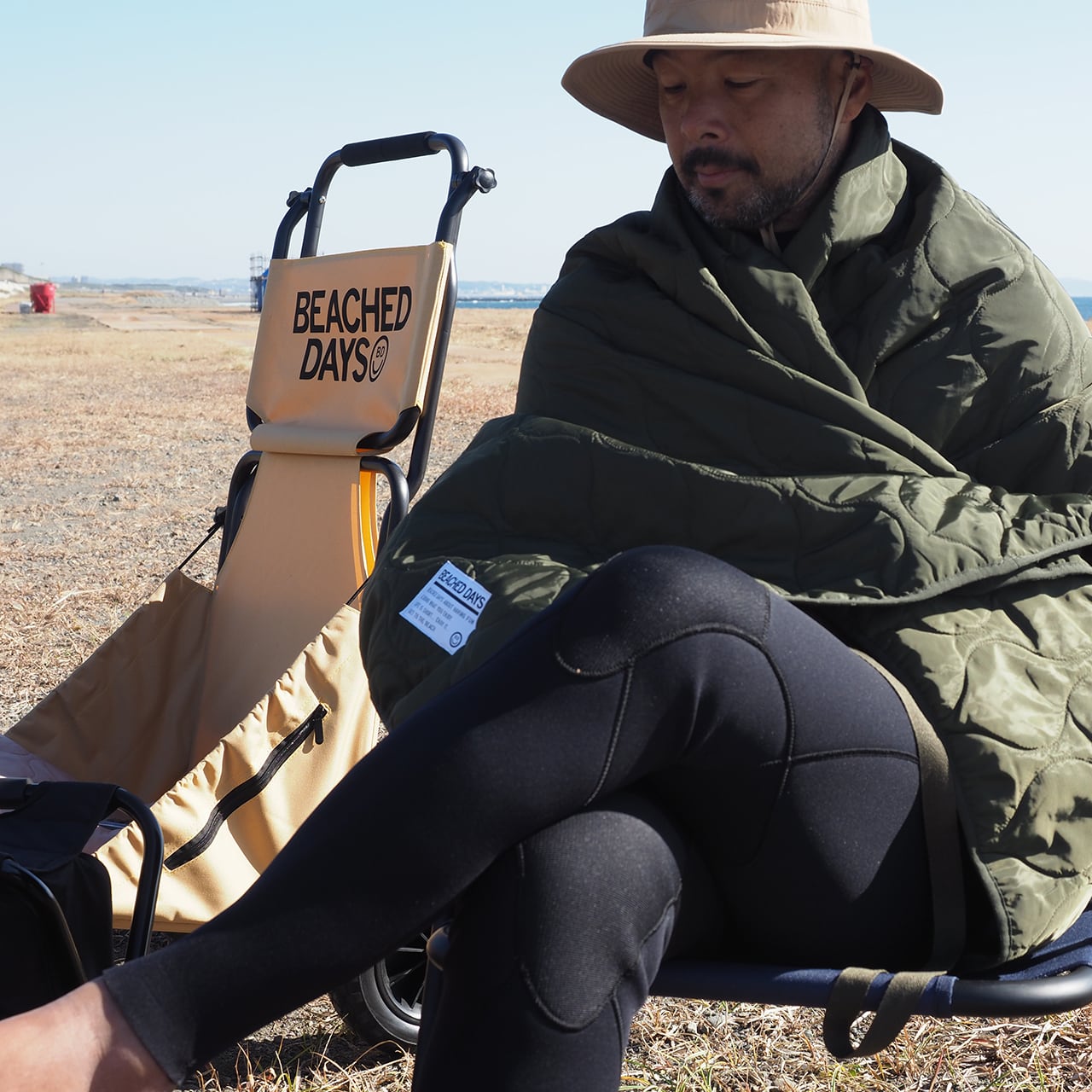 BEACHED DAYS ビーチドデイズ / ミリタリーキルティング