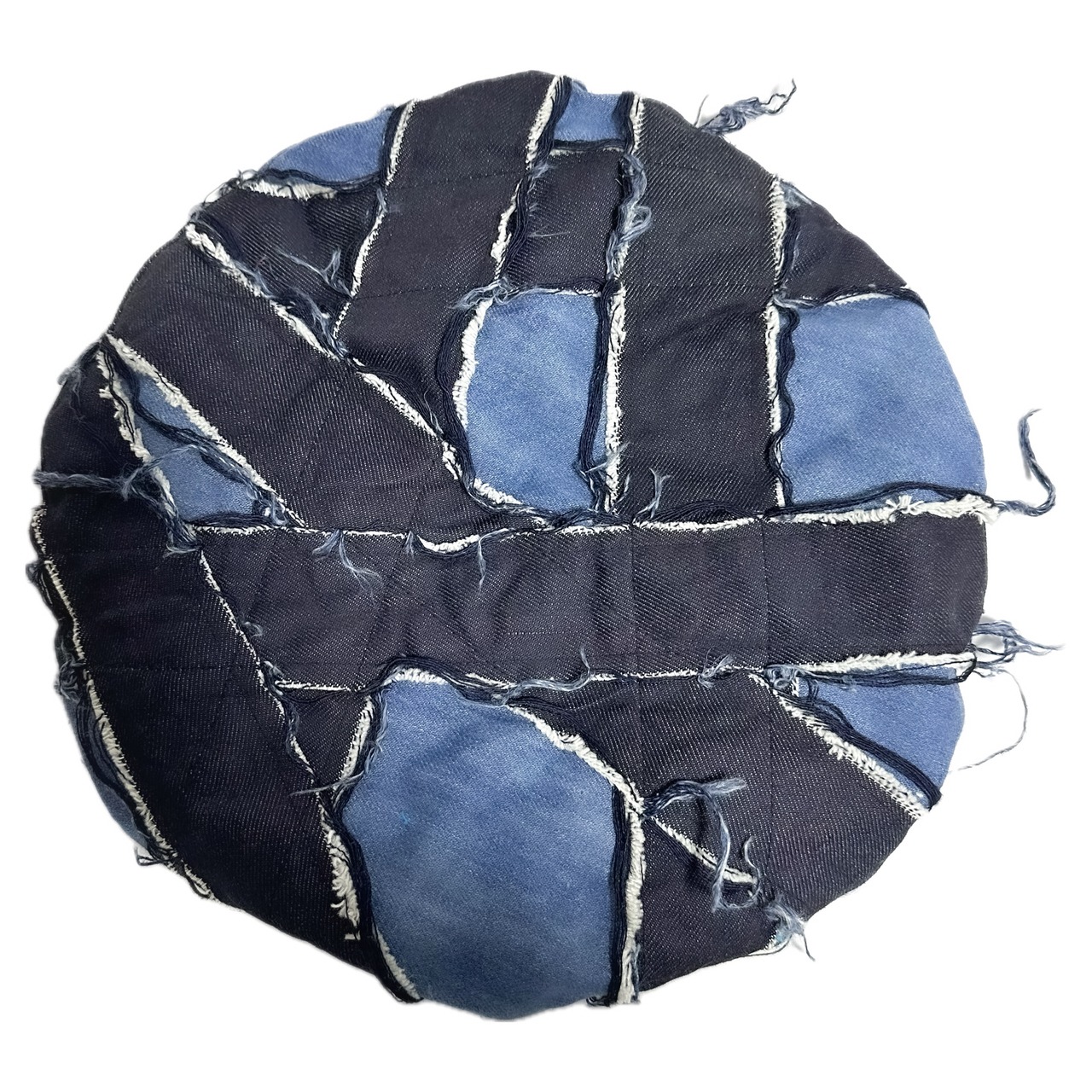 UNFINISHED 岡山デニムクラストベレー帽24008