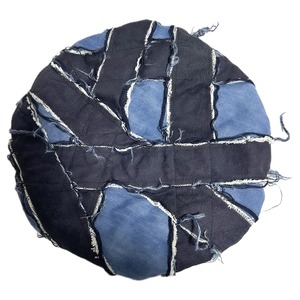 UNFINISHED 岡山デニムクラストベレー帽24008