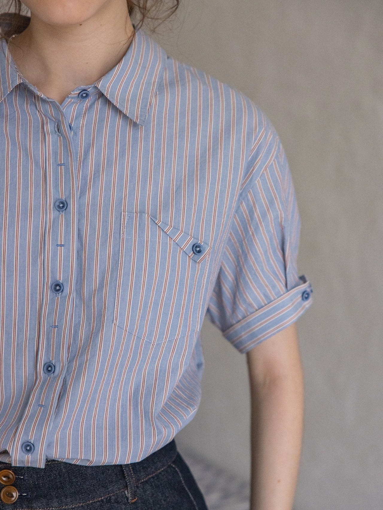 Classique Multistripe Shirt F0732
