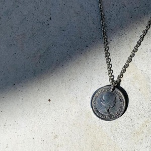 限定シックスペンスコインネックレス サージカルステンレス製