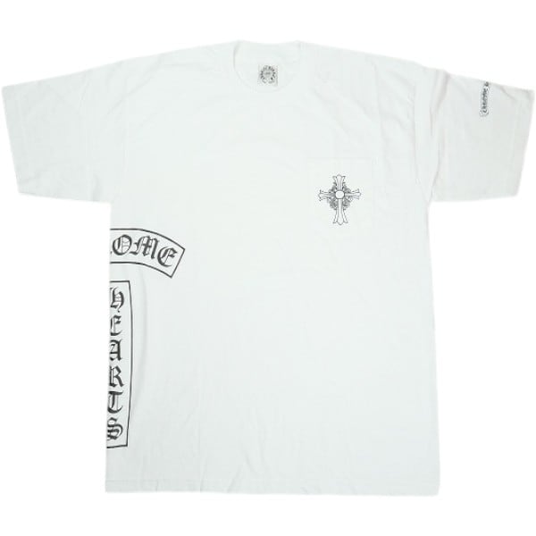 Size【L】 CHROME HEARTS クロム・ハーツ T-BAR S/S TEE WHITE Tシャツ