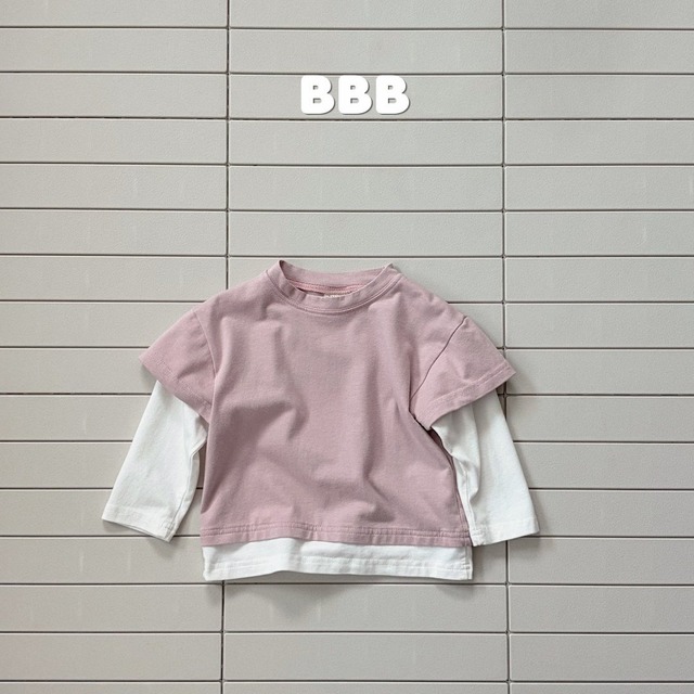 《予約》送料無料【Bella bambina】Double Layer Tee