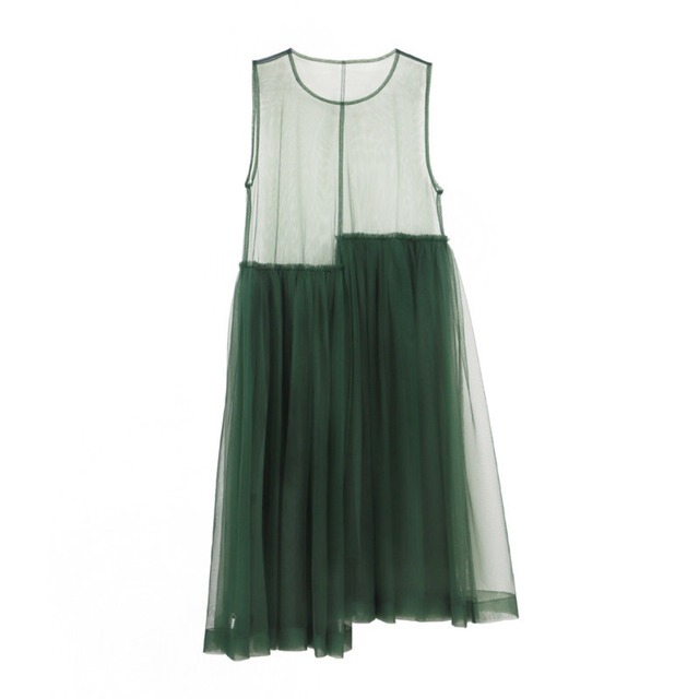 big pendulum mesh dress <3colors>