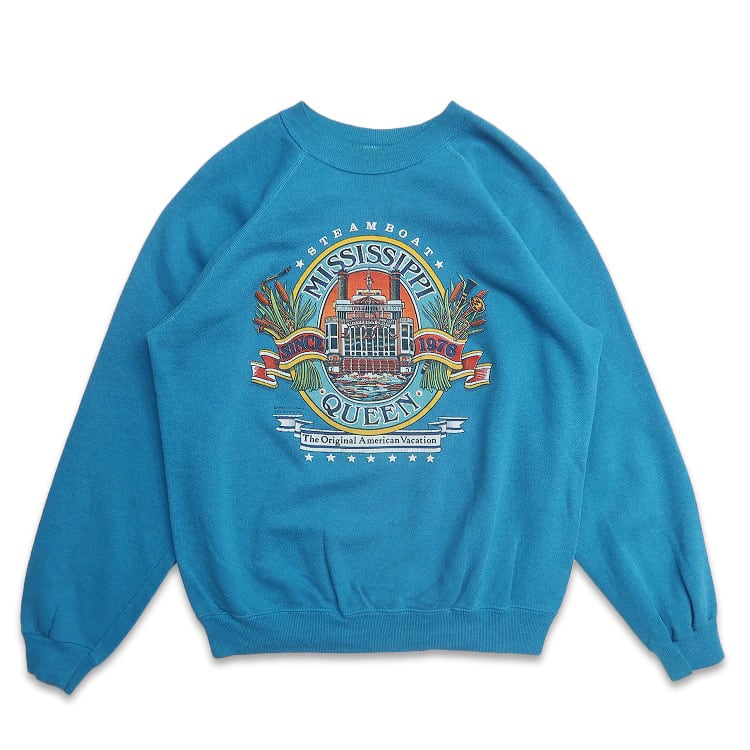 古着 COLLEGE ISSUE カレッジ フットボールチーム プリントスウェット