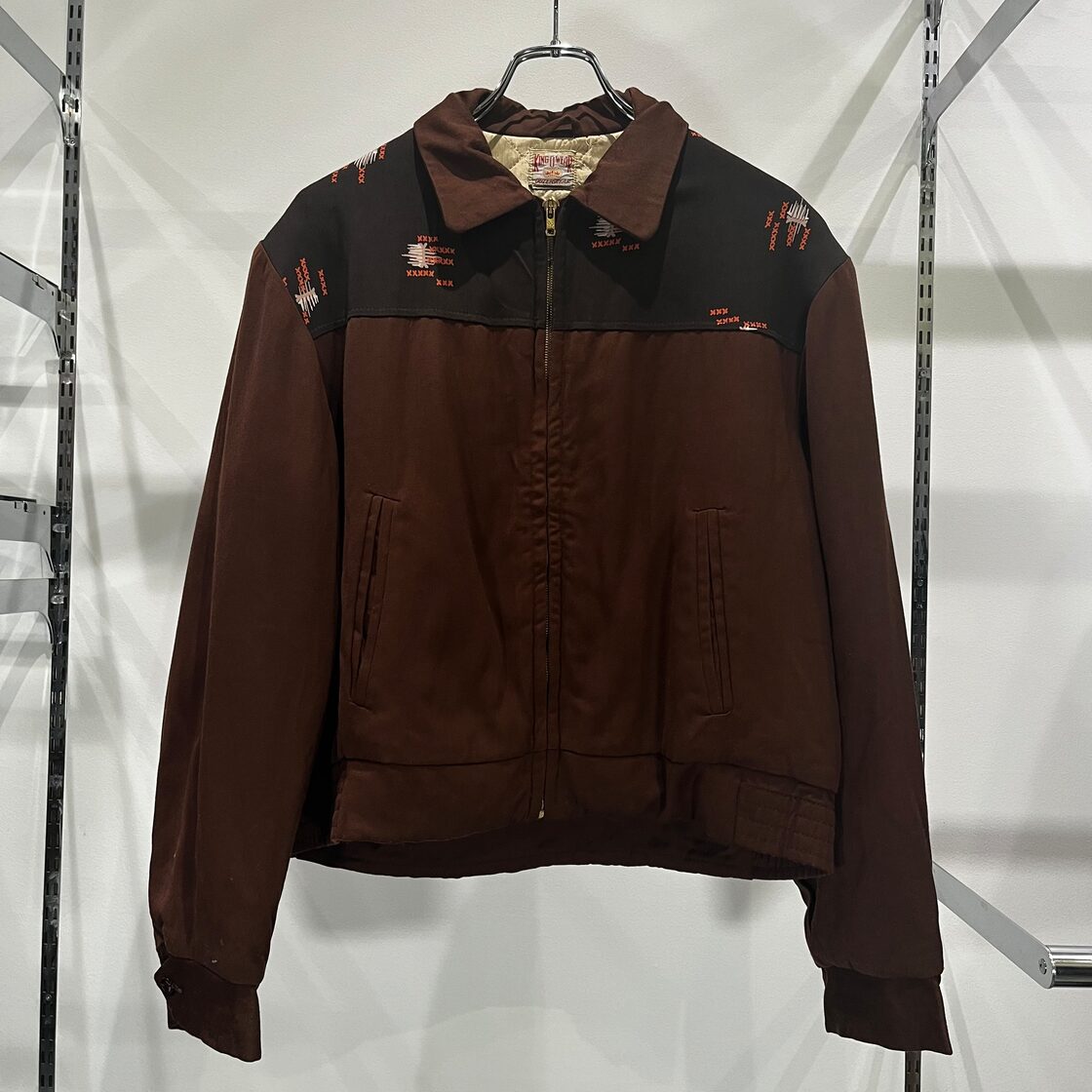 50s KING-O-WEAR Rayon Gabardine Jacket 50年代 レーヨン ギャバジン 