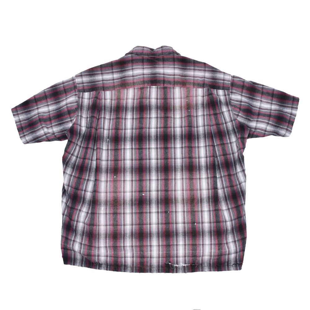 Maison MIHARA YASUHIRO】H/S CHECK SH w STICKER | AYIN