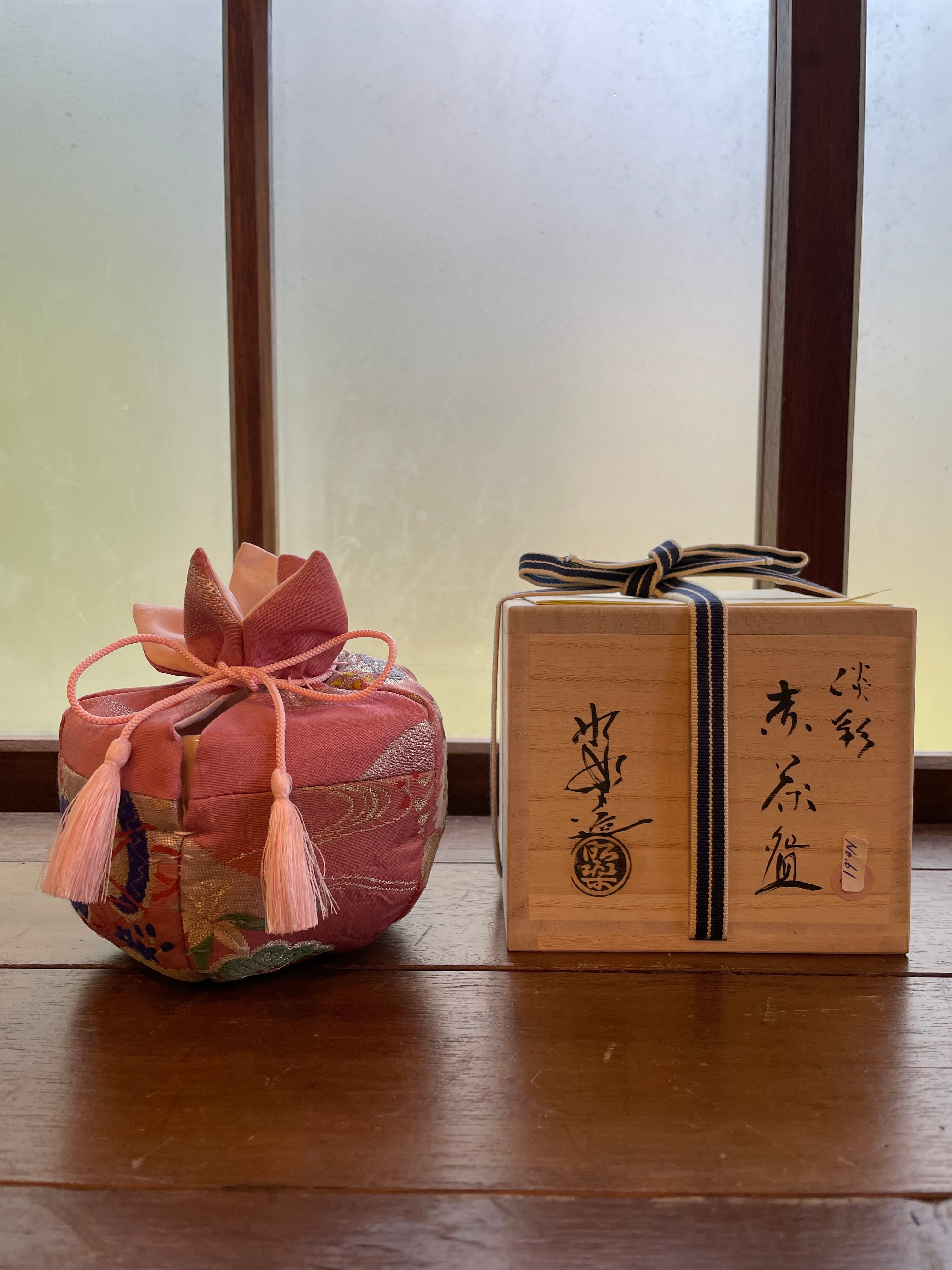 黒楽茶碗（お稽古に最適）化粧箱入 | takako_market