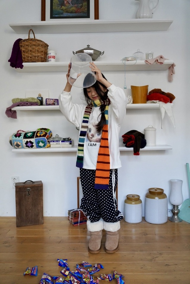 ドットパンツ 【ramijini】