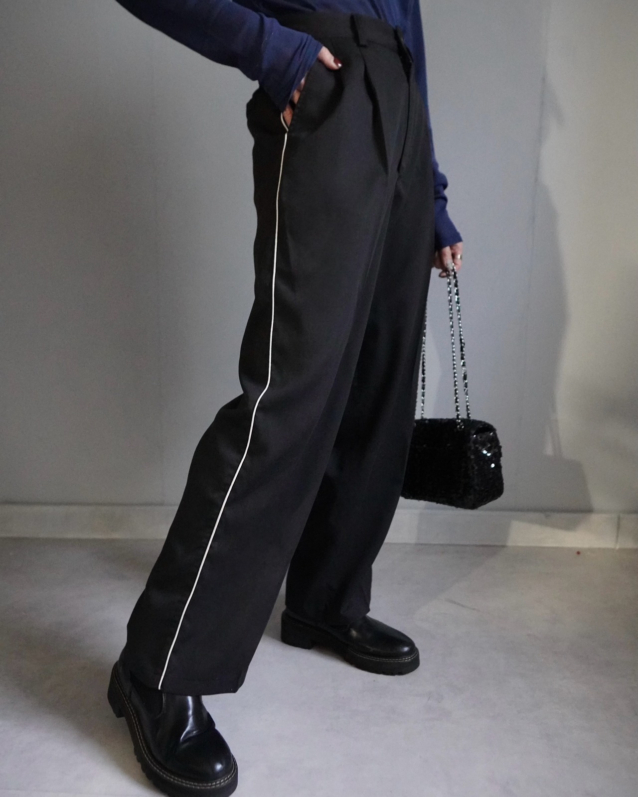 ライントラックスラックスpt／Black