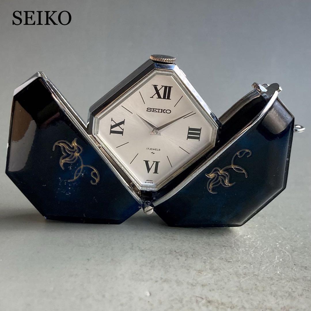 希少・動作良好】セイコー SEIKO 桃太郎 アンティーク 懐中時計 手巻き ...