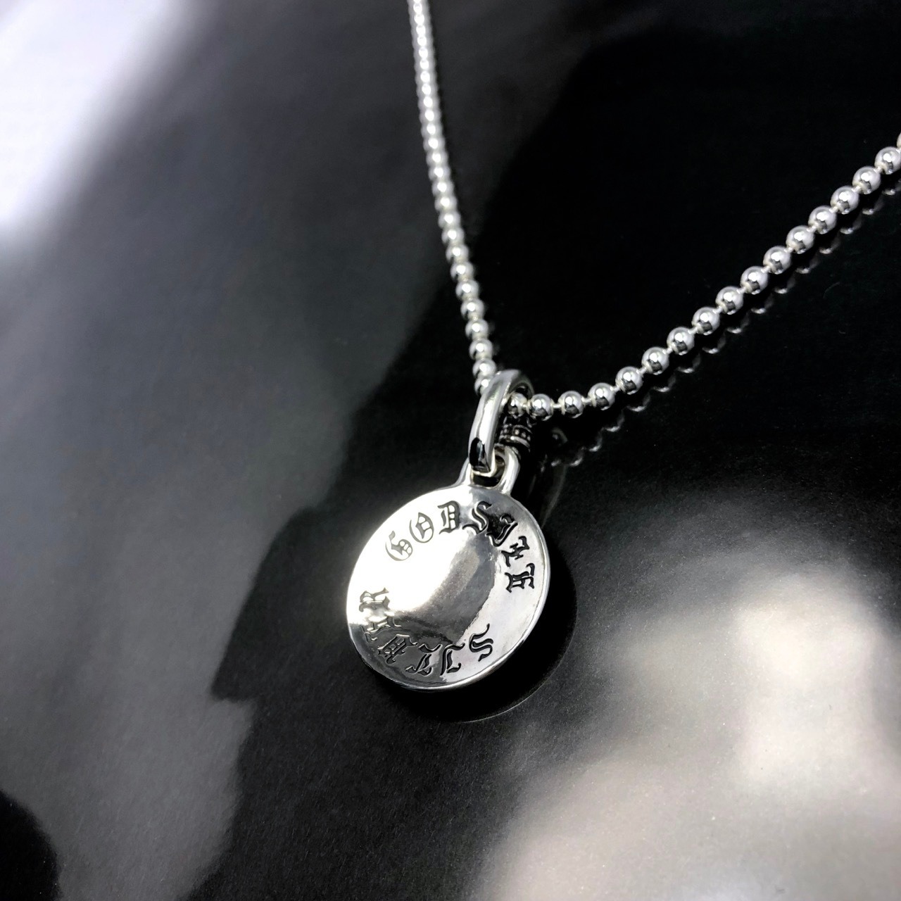 SPIRAL BALL CHAIN NECKLACE/ スパイラル ボールチェーンネックレス