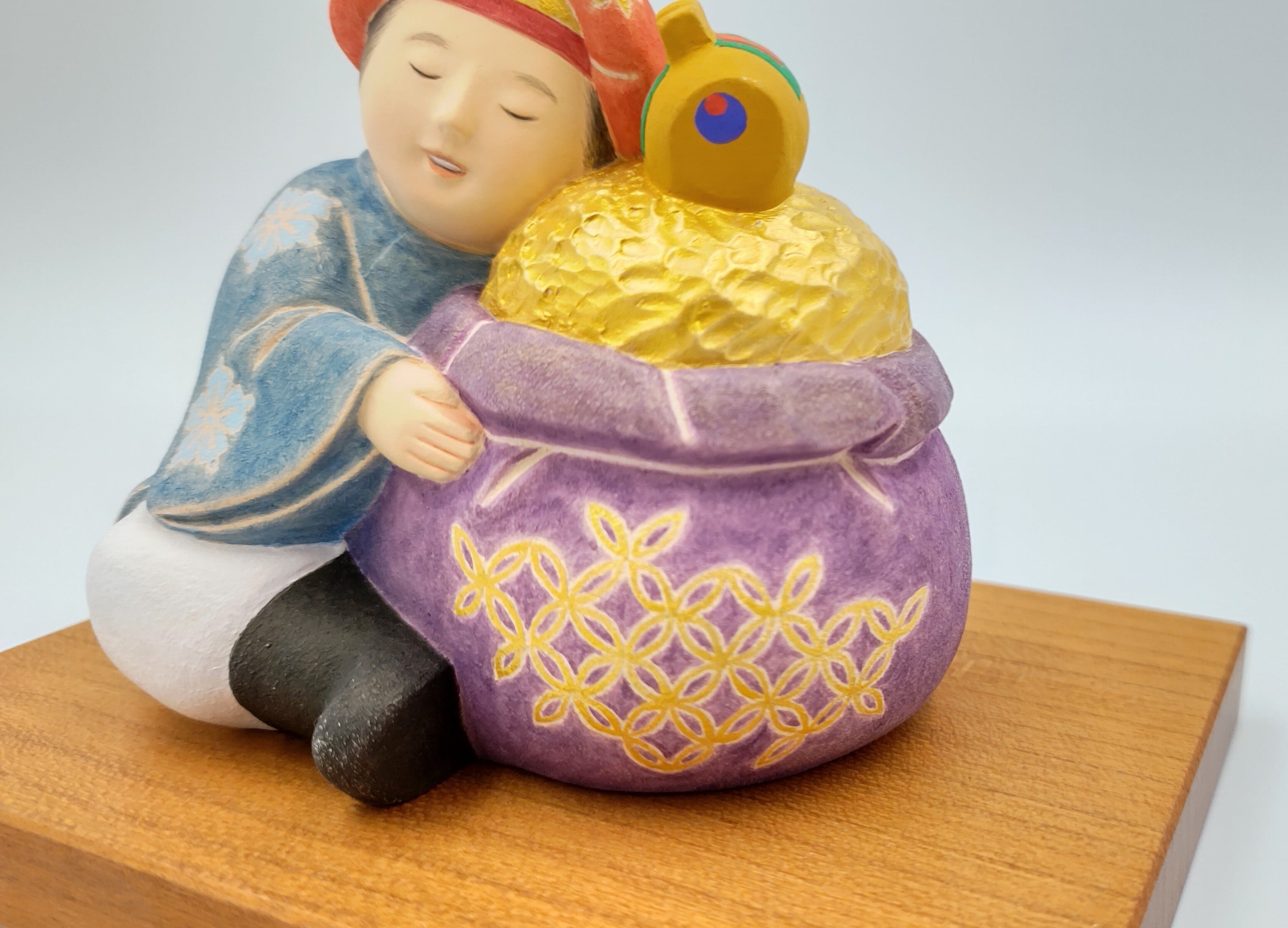 E-4 【伝統工芸品】博多人形 童（わらべ） 手桶 銘あり 陶器 置物 アンティ 博多人形『童わらべ』 伝統工芸品 置物｜Yahoo!フリマ（旧PayPayフリマ）
