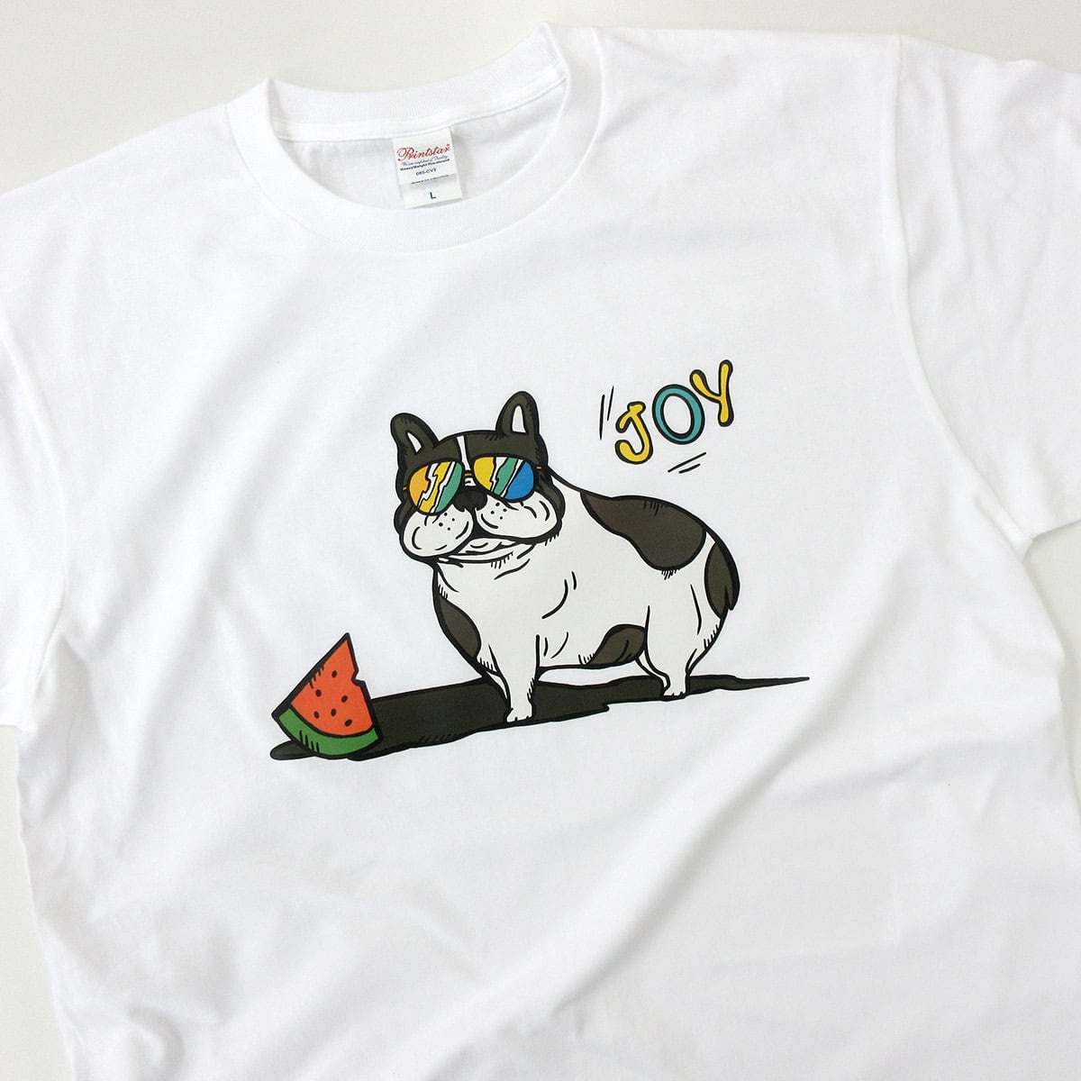 選べるデザイン フレンチブルドッグ Tシャツ dog76 ブヒ フレブル 半袖・長袖  ユニーク イラスト