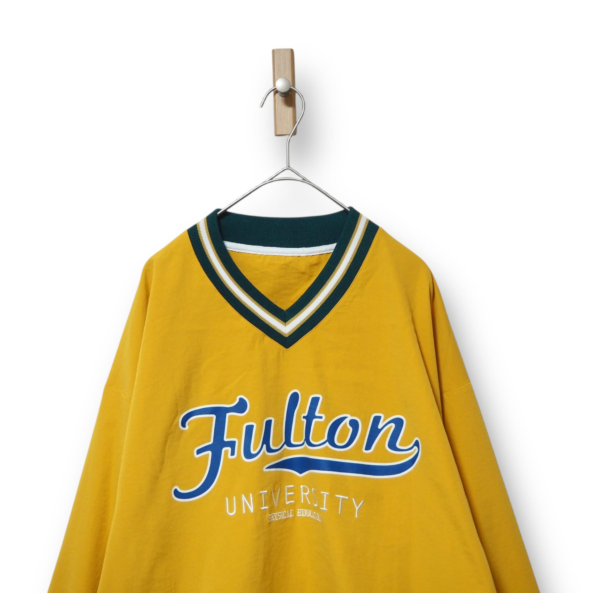 【VINTAGE】フェイクナイロンプルオーバー