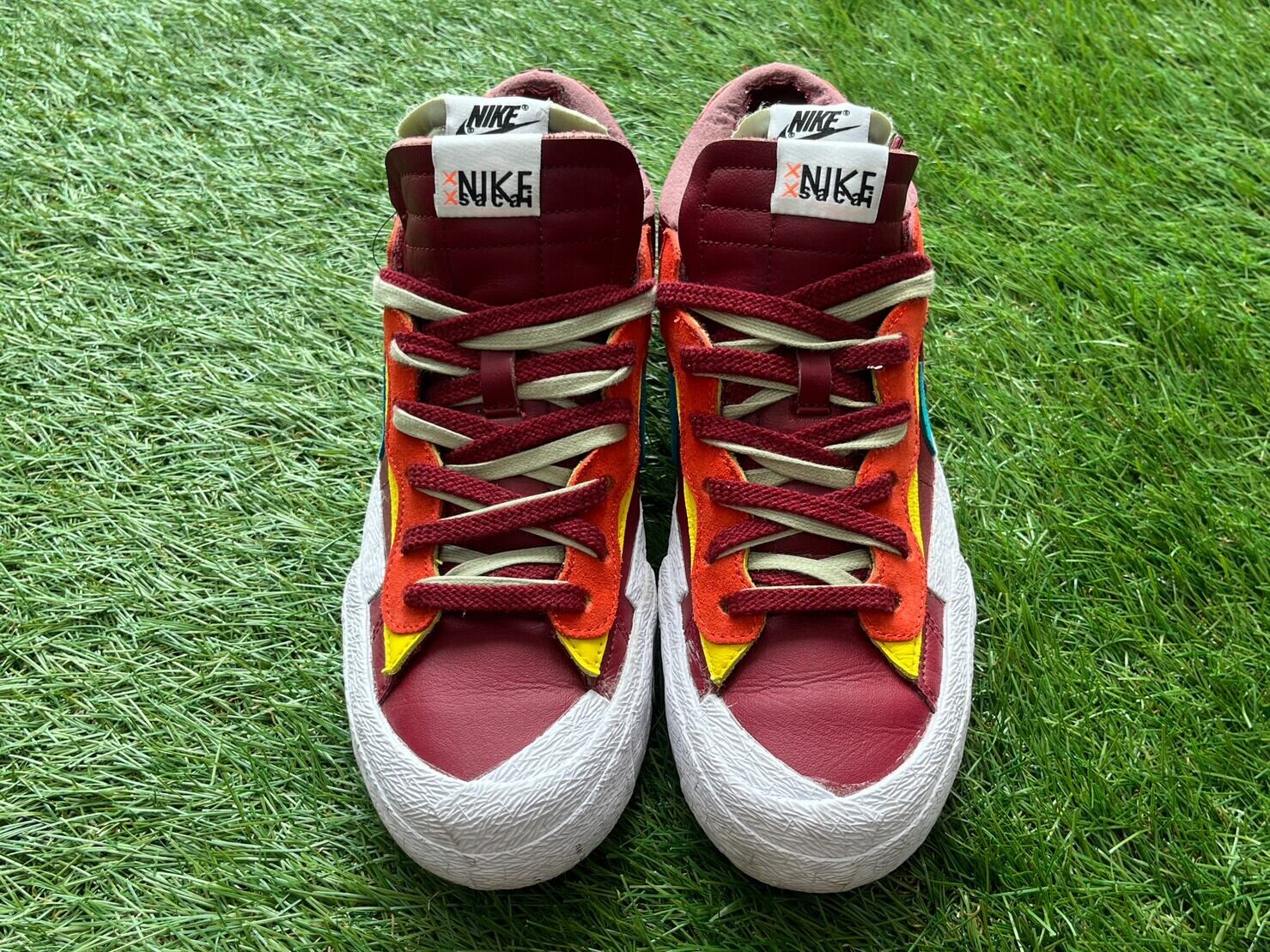 NIKE × sacai × KAWS BLAZER LOW TEAM RED DM7901-600 26.5㎝ 69892  