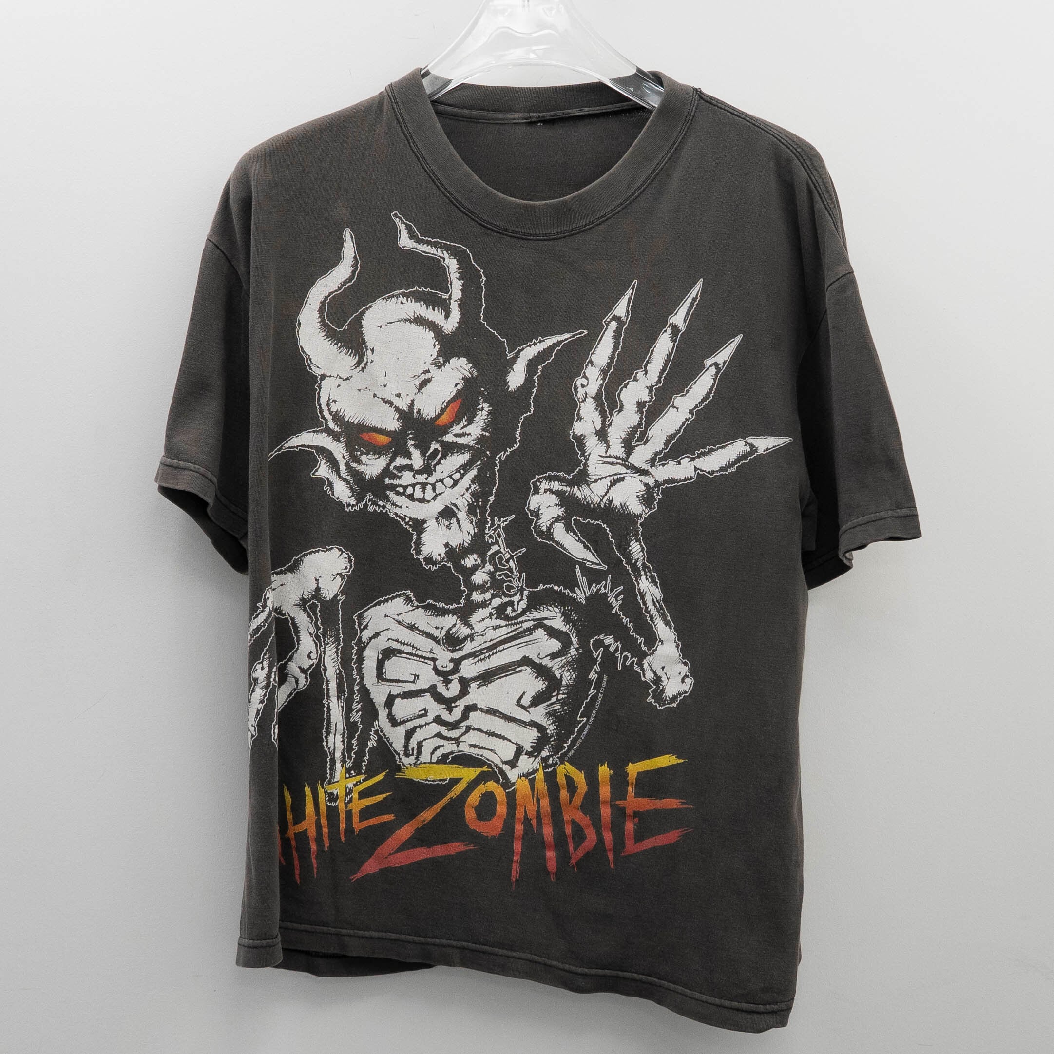 White Zombie " 666 Fade " Cut Tag Fits XL 【A8-179】