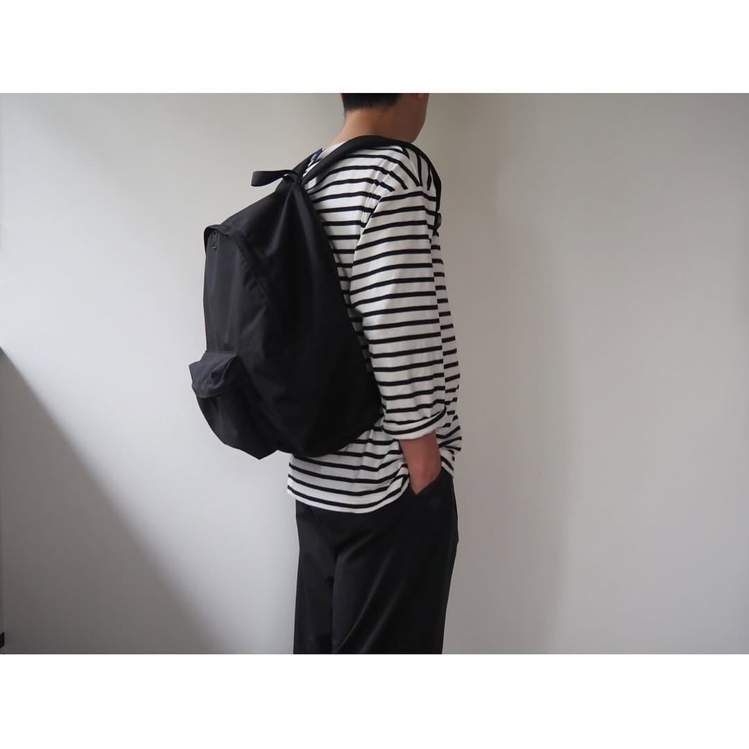PACKING LEATHER BACKPACK パッキング レザー ブラック