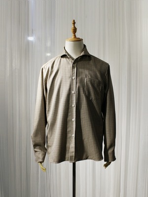 Garage.U.W GUNCLUB CHECK L/S CUTAWAY SHIRT