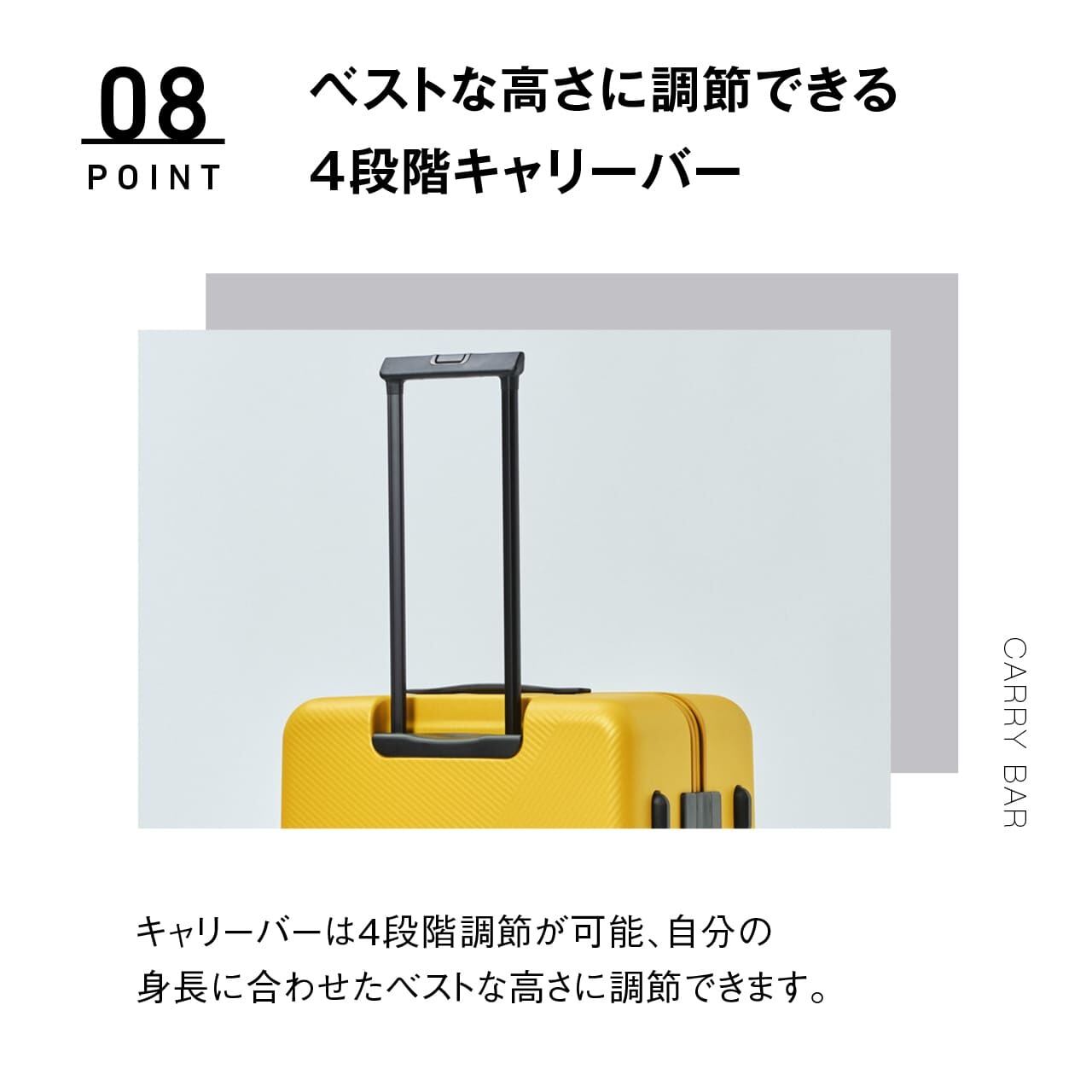 oltimo オルティモ CORSTONE スーツケース Mサイズ 中型 70L キャリー
