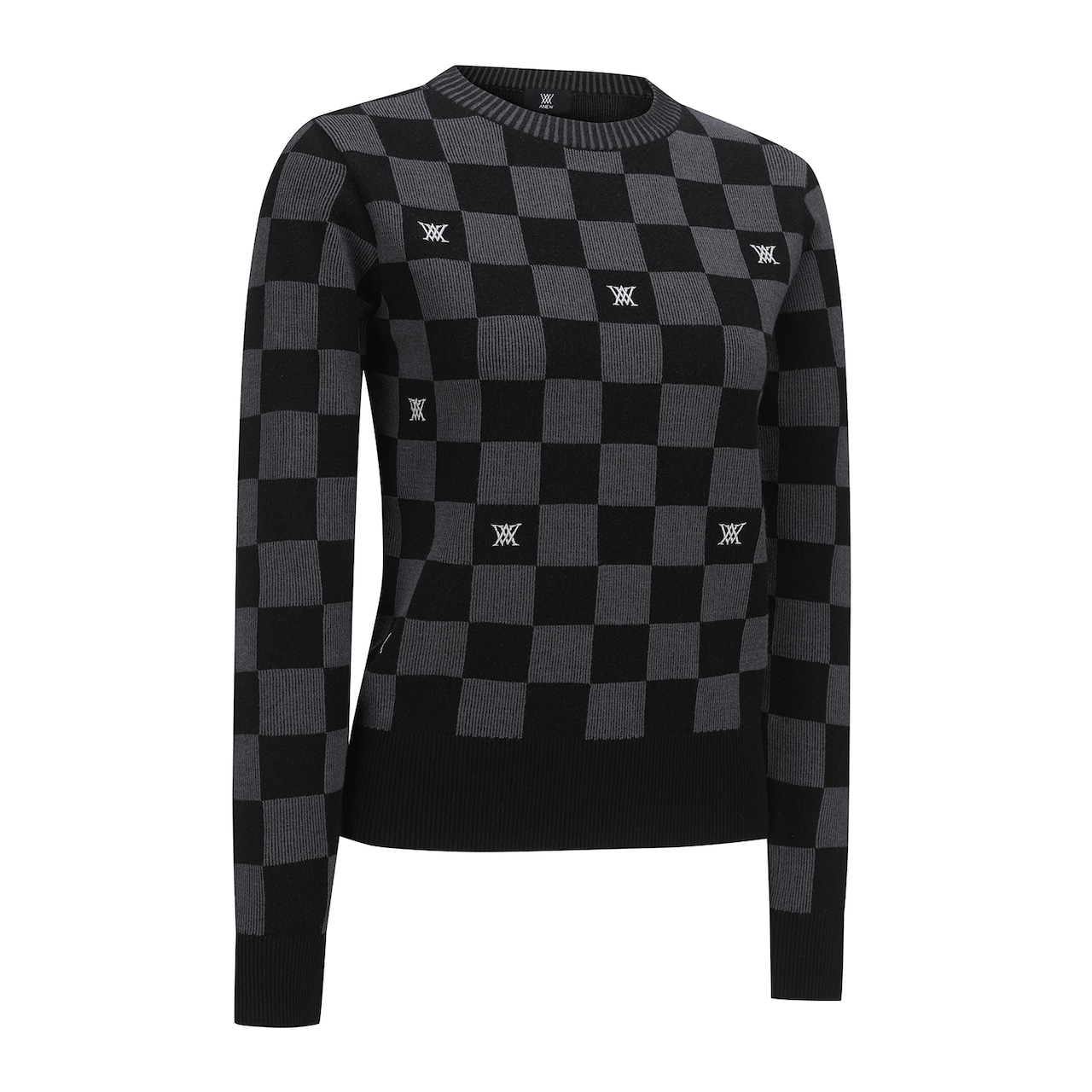 WOMEN CHECK BOARD PULLOVER