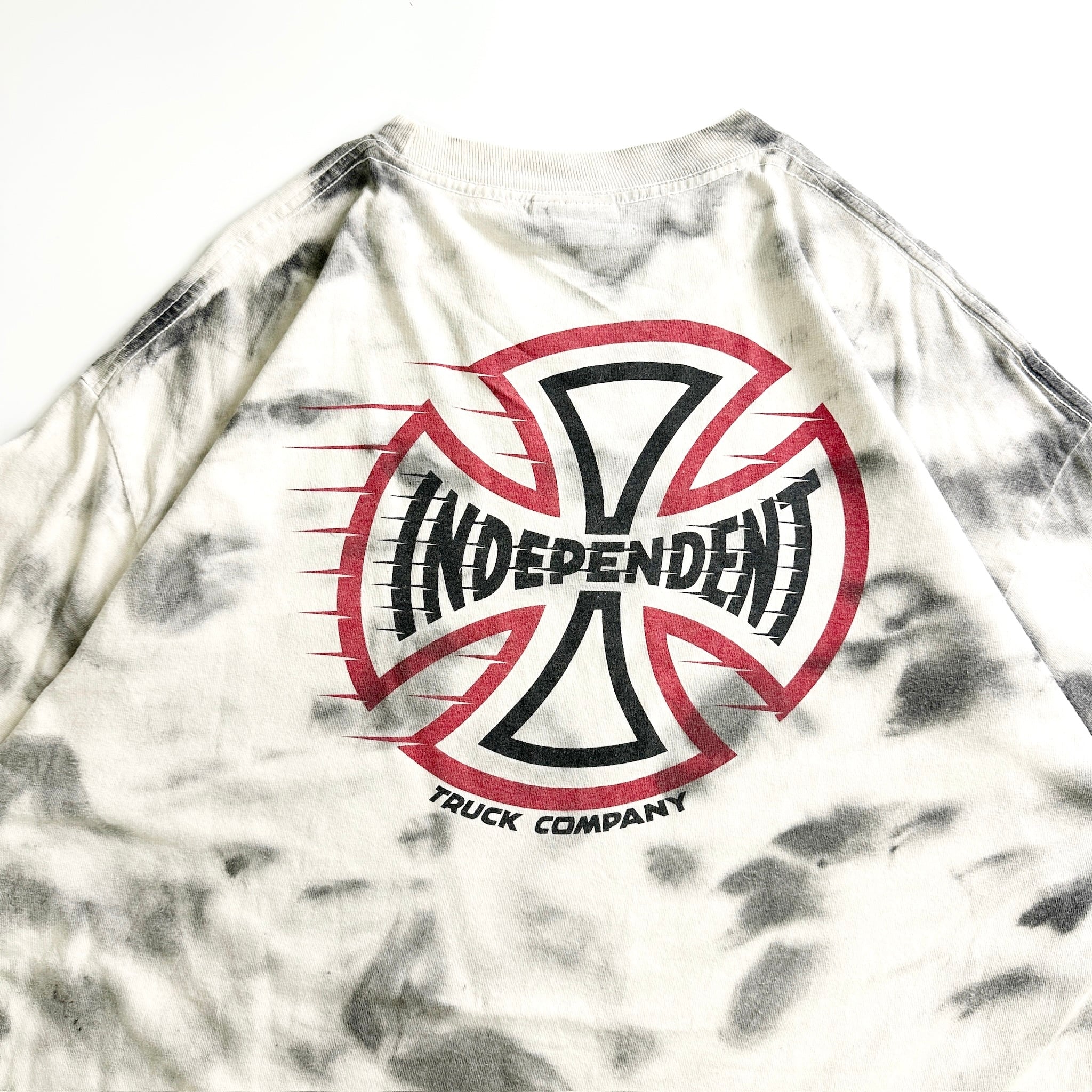 00s NHS Independent Cross Logo Tie Dye T-Shirt