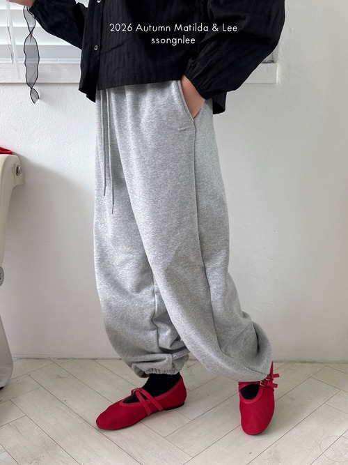 matilda & lee［取寄］string jogger pants 26autumn 스트링조거바지