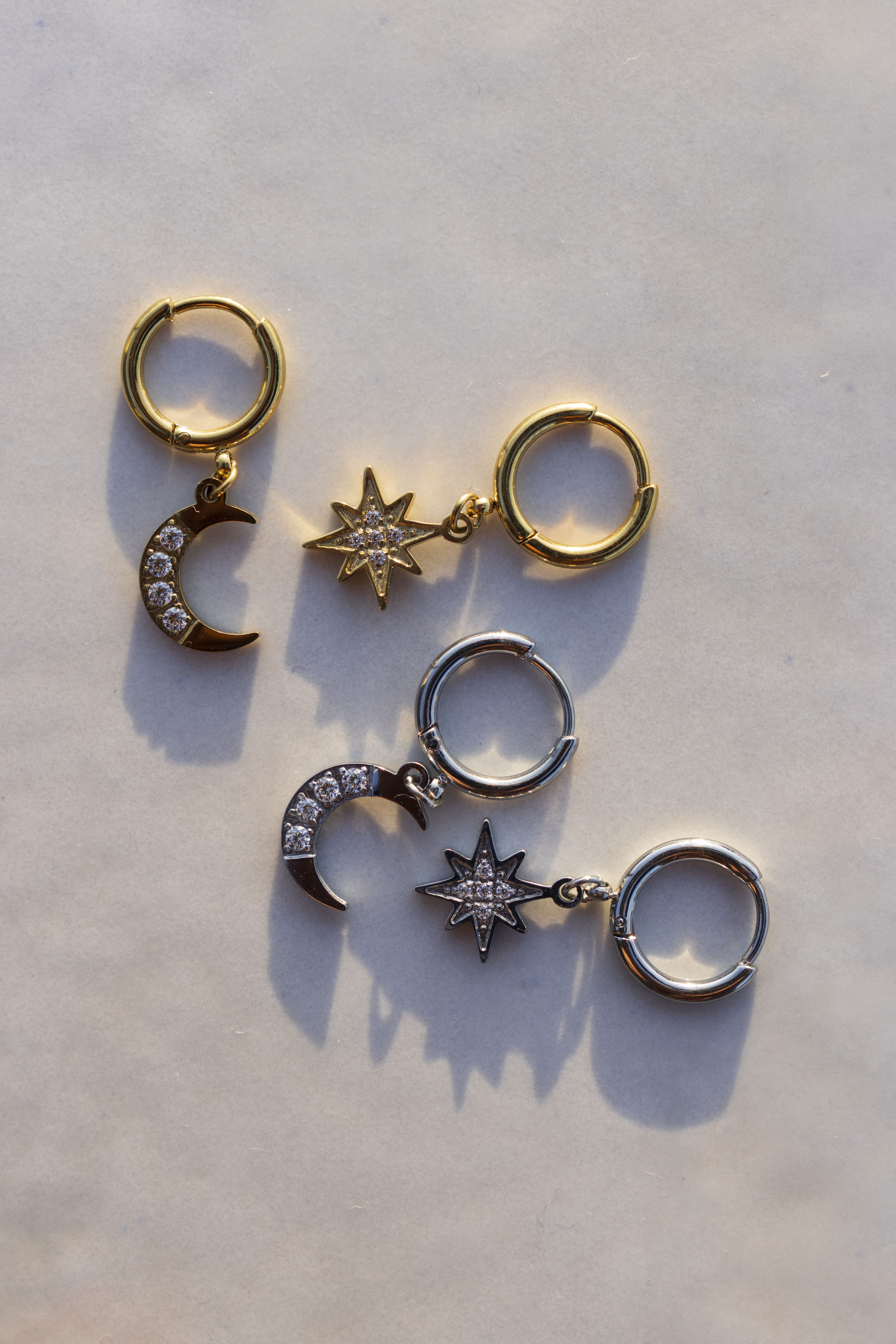 【#lufine】sun and moon pierce