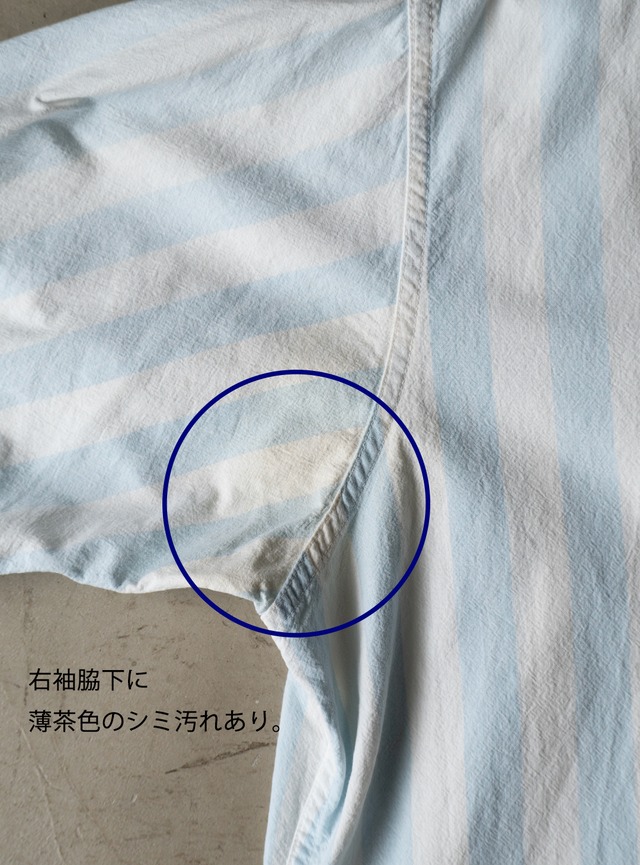 "CREEKWOOD" 1990s Wide stripe shirt