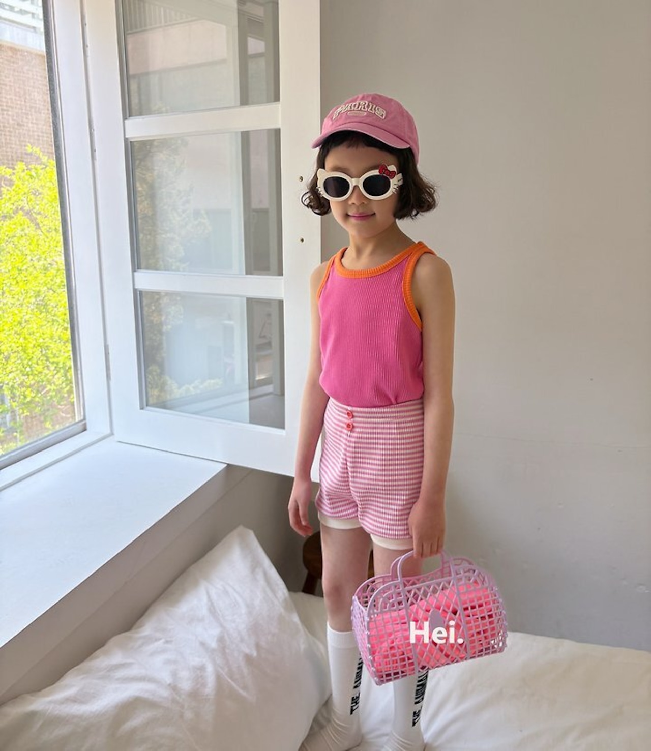 韓国子供服⌇Hei⌇プチパンツ⌇26summer⌇ショートパンツ⌇ *XS~XL*
