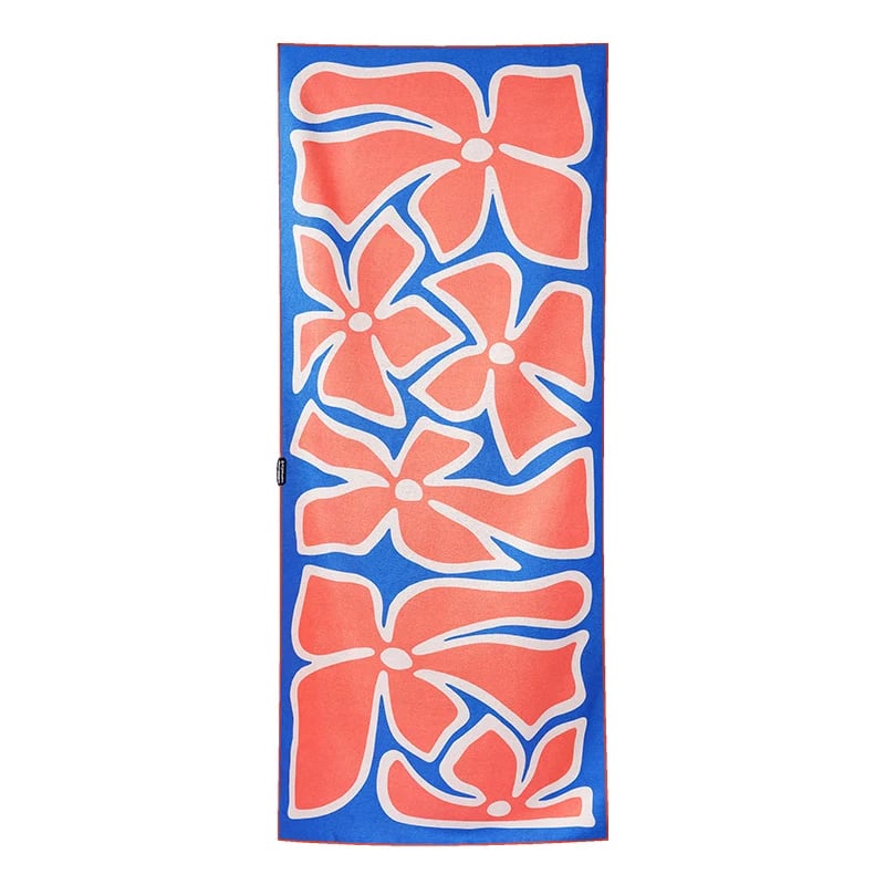 THE NOMADIX(ノマディックス)THE NOMADIX TOWEL -WILD FL ST BLUE RED 高吸水タオル