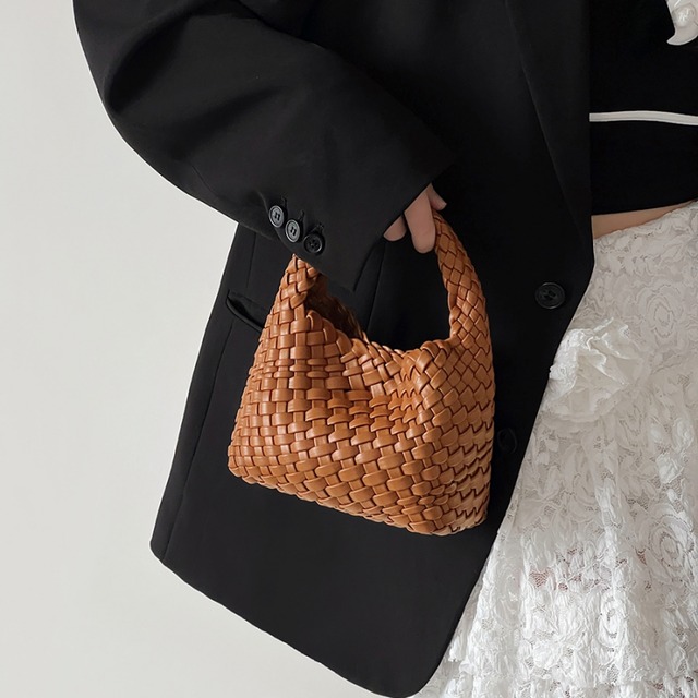 全10色/Mini woven hand bag　M2375
