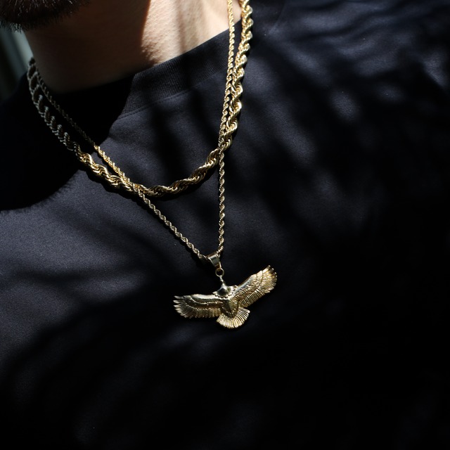 316L Hawks Necklace GOLD