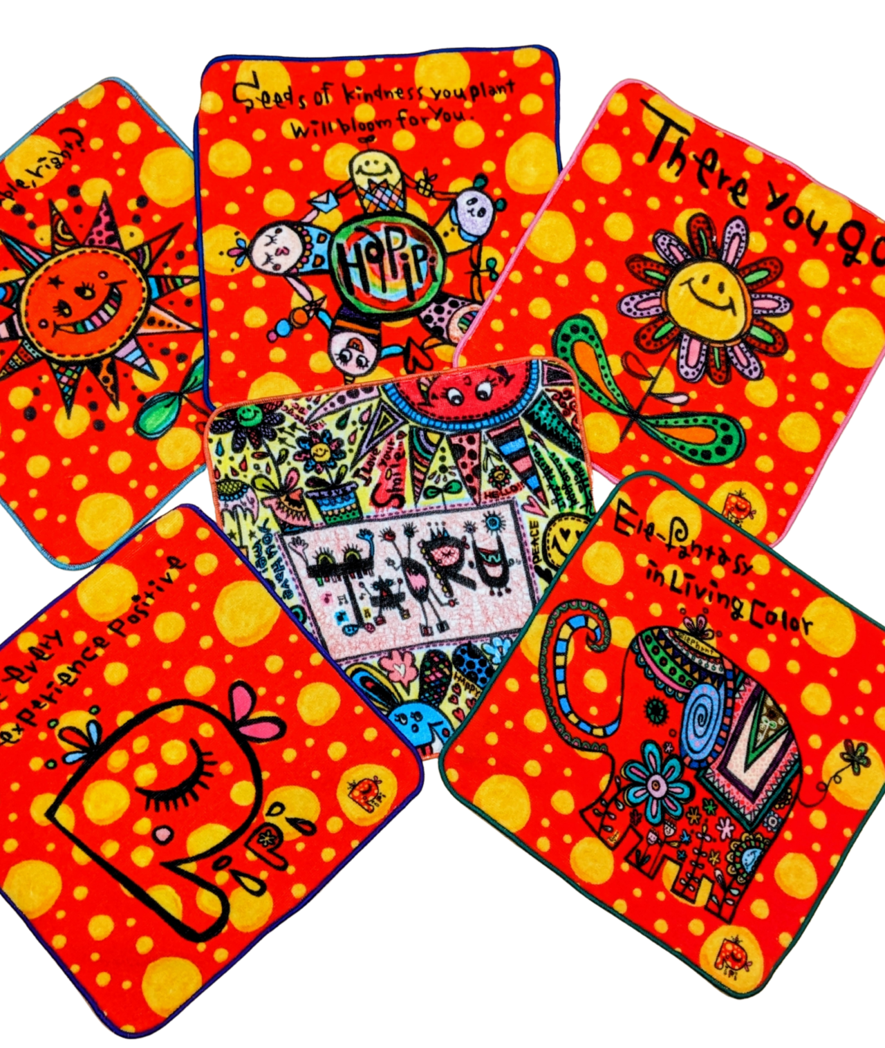 pipiミニタオル エレファンタジー