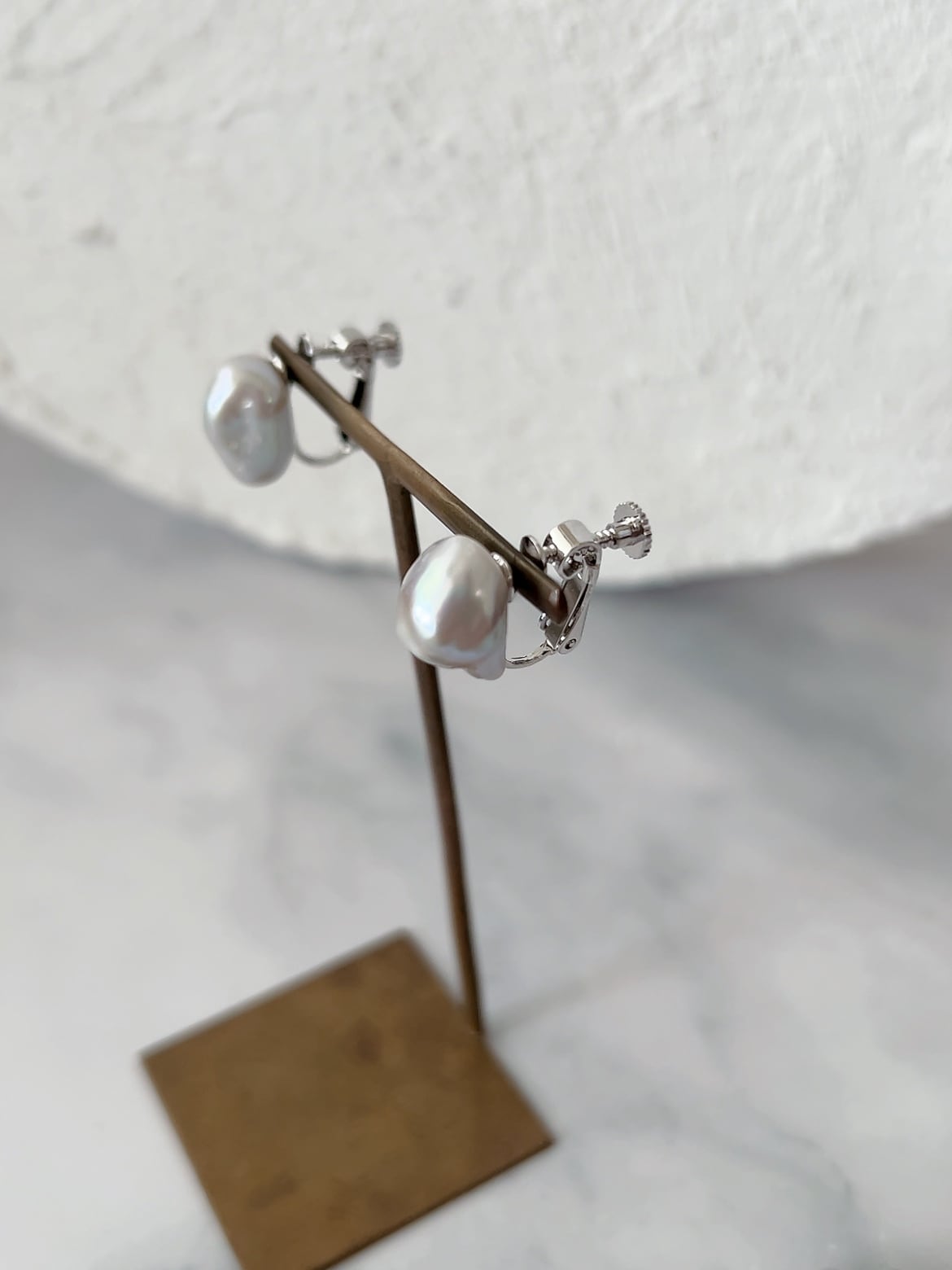シルバーケシパールピアス・イヤリング | 上品なアクセサリー
