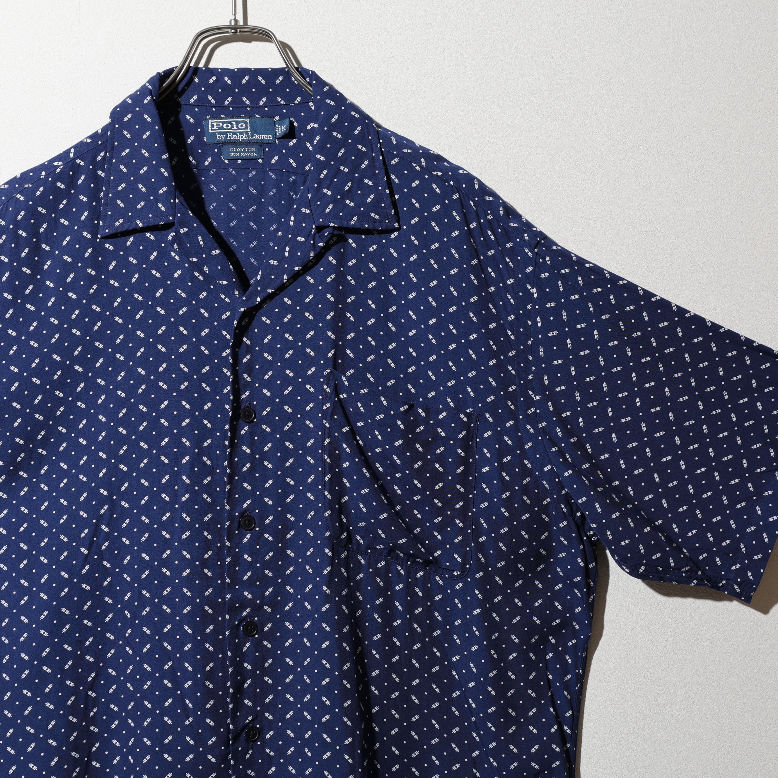 極美品 XL 完全無地 シルクコットン ネイビー Caldwell Polo Ralph