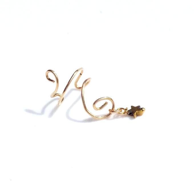 【Sale】一点物✦⋆.·星に願いを ⋆.·一番星イヤーカフ⋆.·✦星風さんコラボ