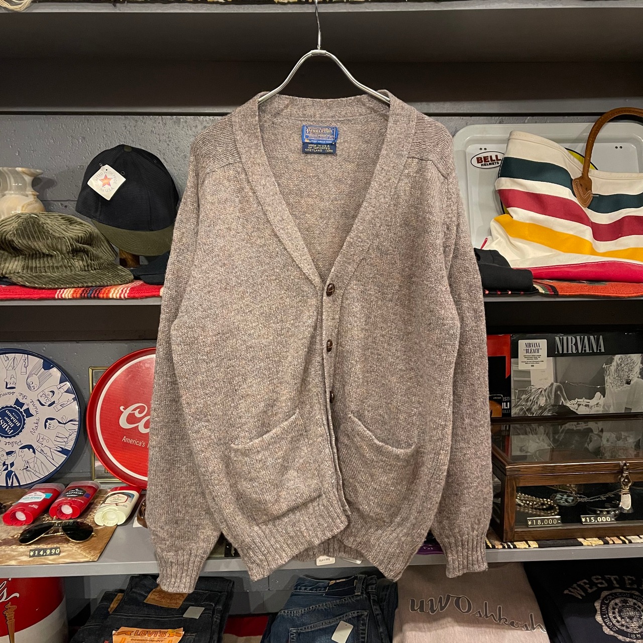 60s Pendleton Wool Knit Cardigan | VOSTOK