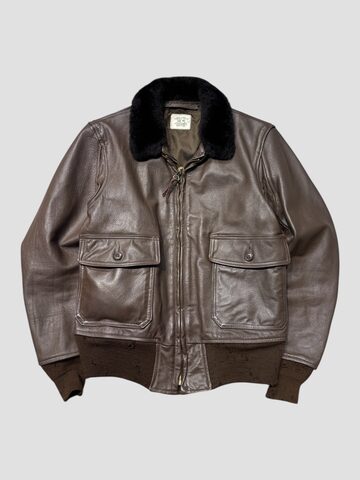 80s 米軍 ヴィンテージ US NAVY USN G-1 Jacket MIL-J-7823E(AS 
