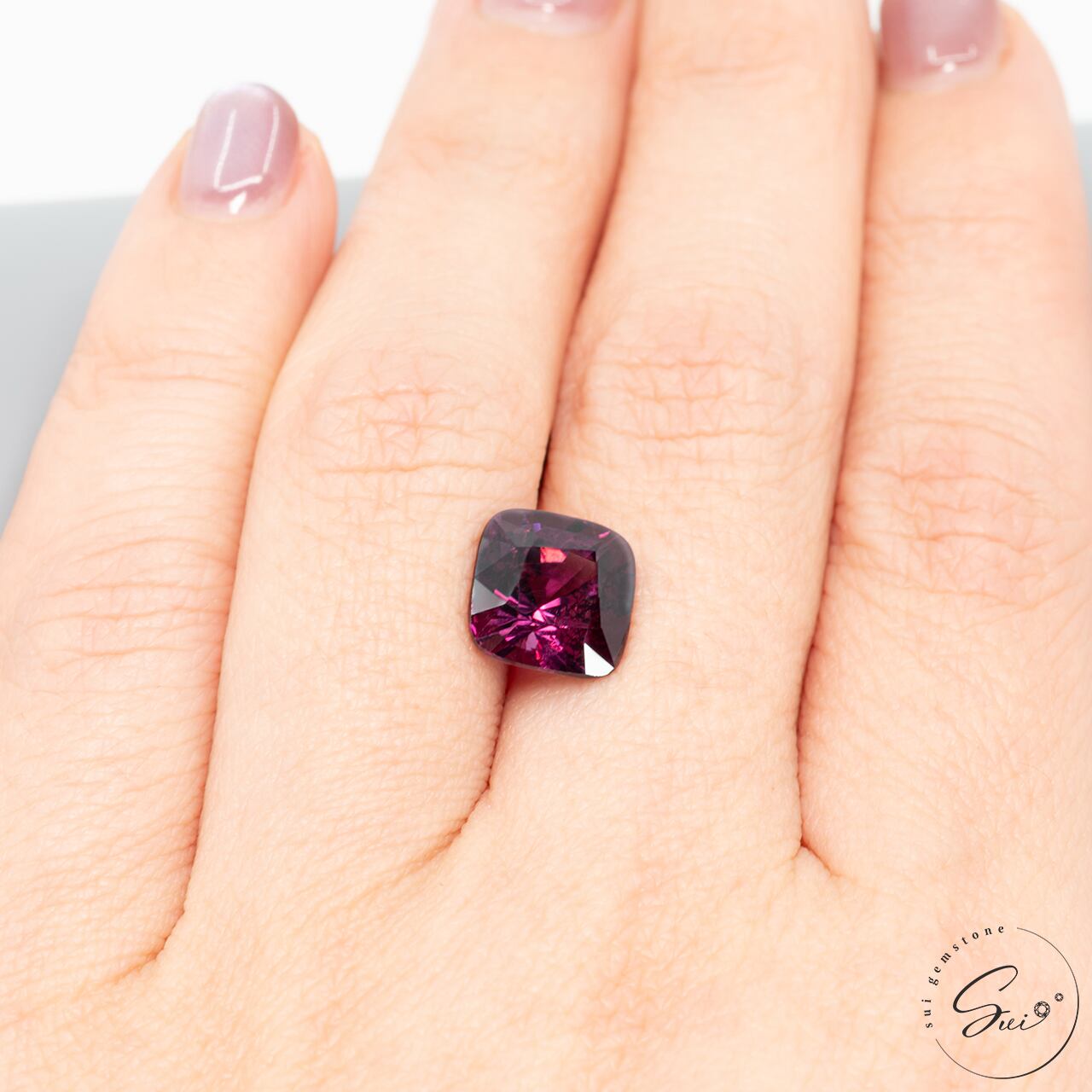 天然【非加熱】スピネル・パープルレッド 4.82ct GIA鑑別書 | SUI GEMSTONE