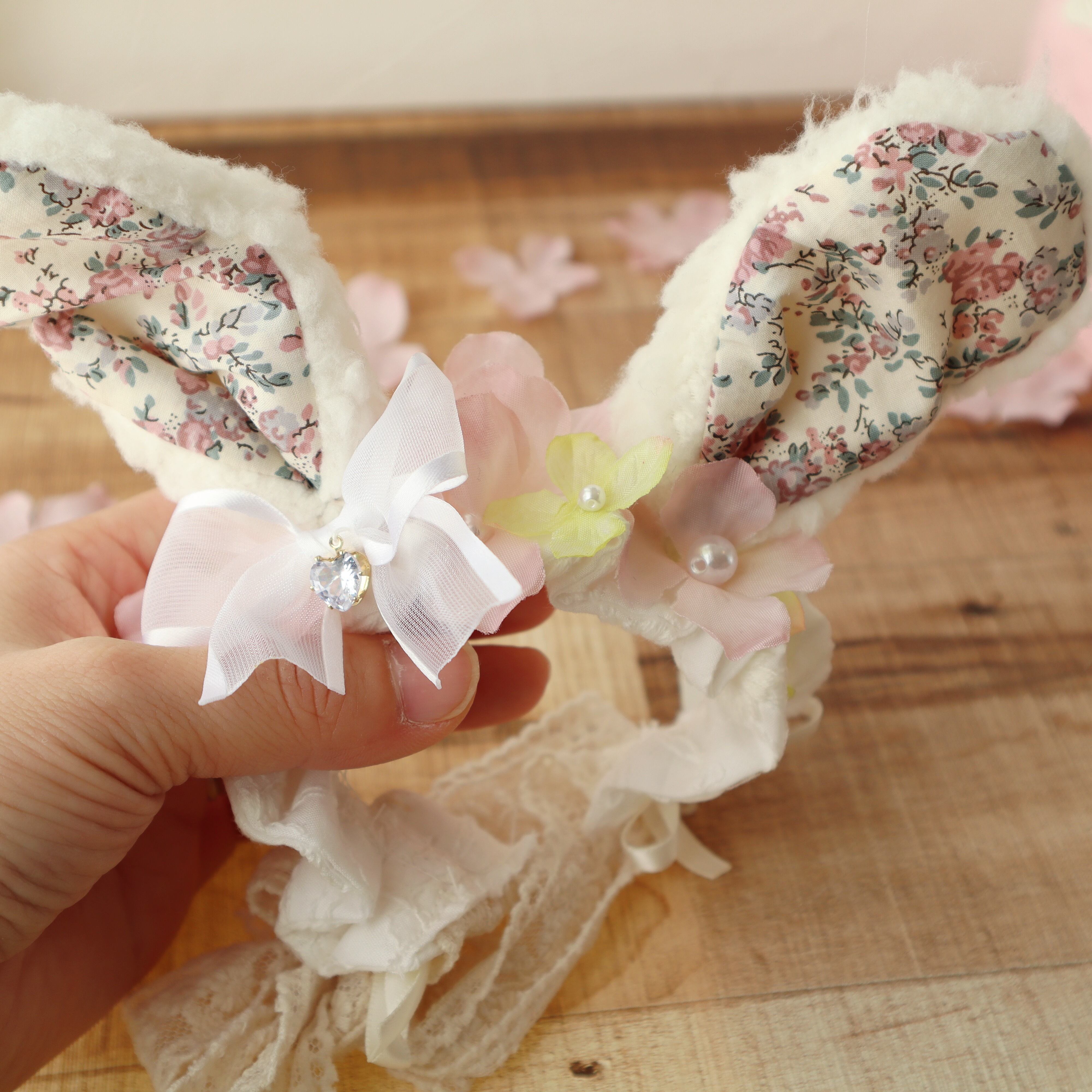 もふもふ usagi set”・・・イースター・バレンタインにも