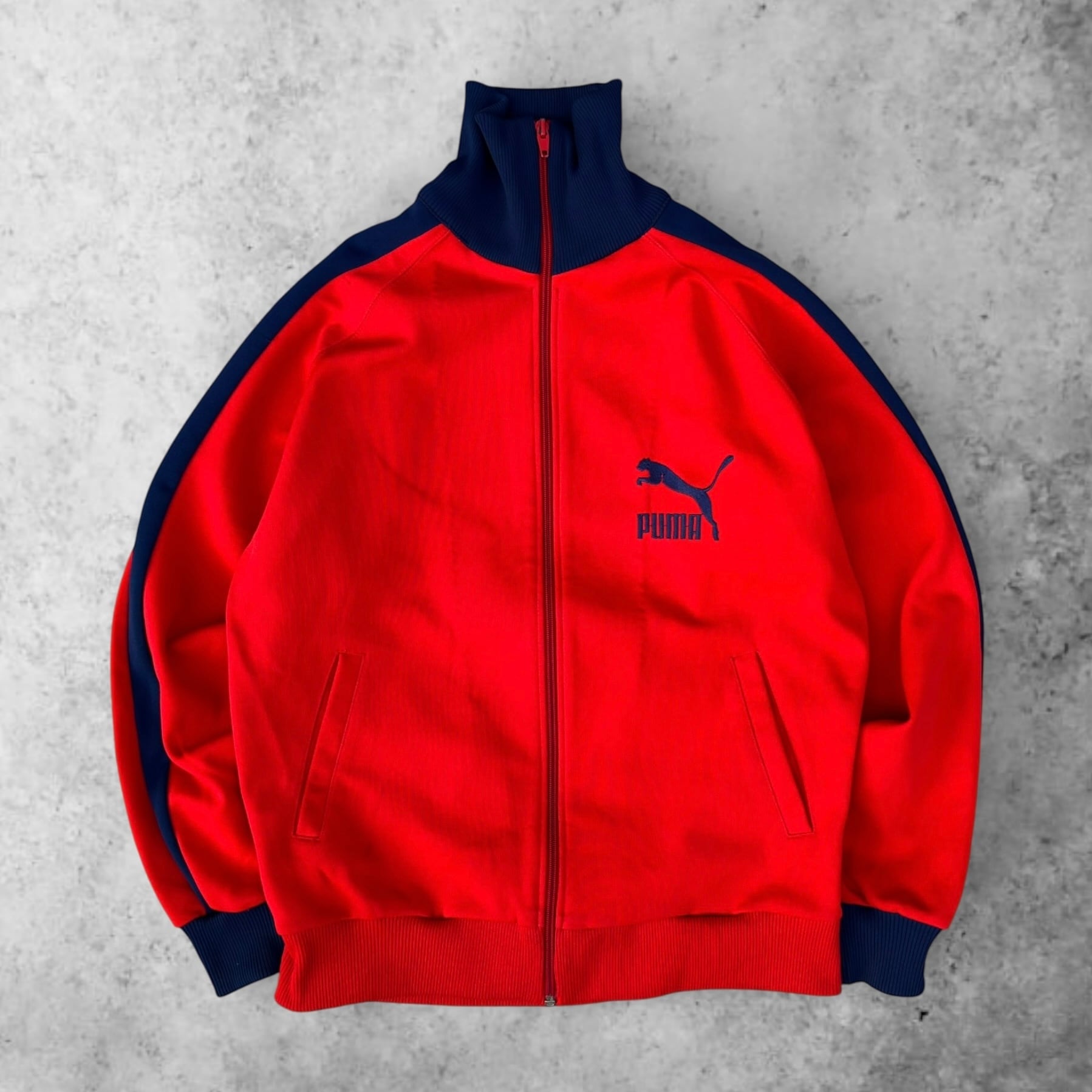 80s ポルトガル製 adidas ベロア ジャージ トラックジャケット