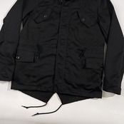 A DAY IN THE LIFE ユナイテッドアローズ UNITED ARROWS モッズ コート ミリタリー ジャケット サイズ M /ブラック